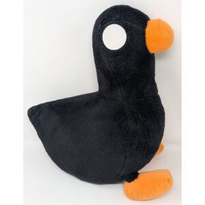 The Official Duck Plushie The Kurzgesagt Shop Black Plush Stuffed Animal Merch
